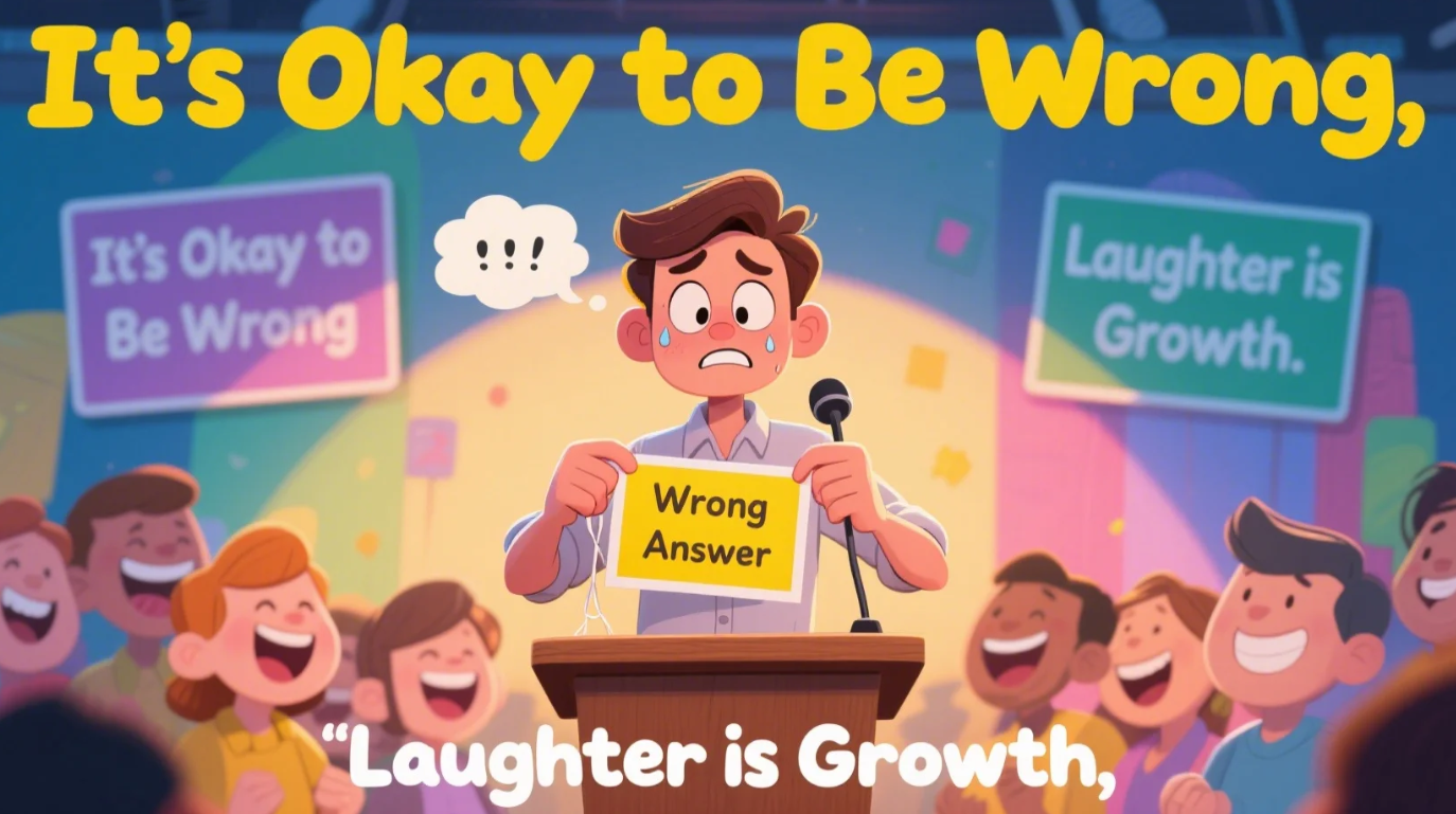 Turning Our Fear of Being Wrong into a Laughing Matter
